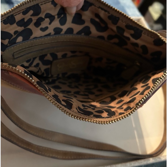 Jessica Simpson Cross Body purple Burnt Orange Brown Fall Colors - Picture 5 of 9